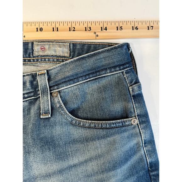 AG Tellis Modern Slim Jeans 30x26 Denim 360 Stretch Blue Wash Japan Fabric Men’s - Picture 7 of 10
